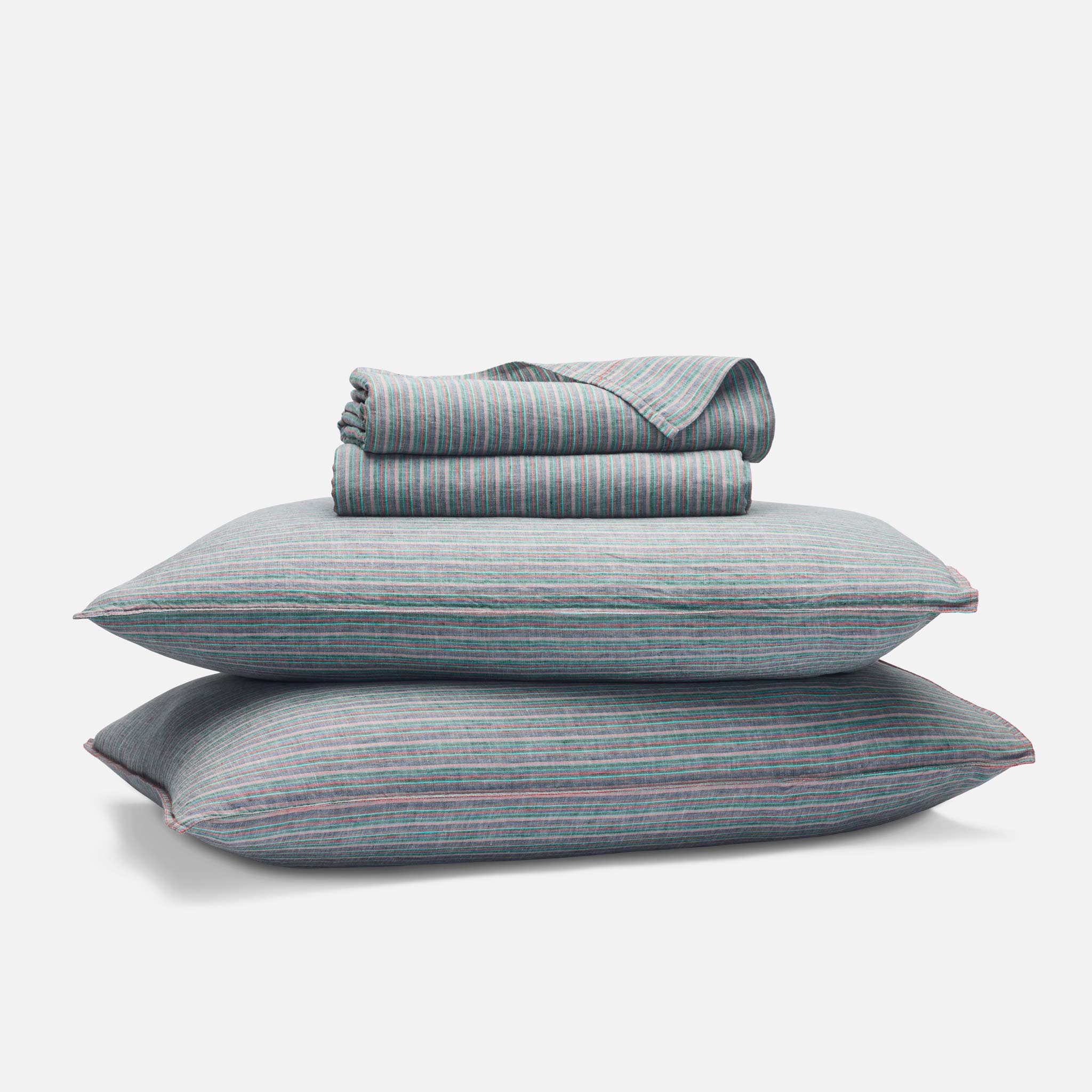 Washed European Linen Core Sheet Set L5