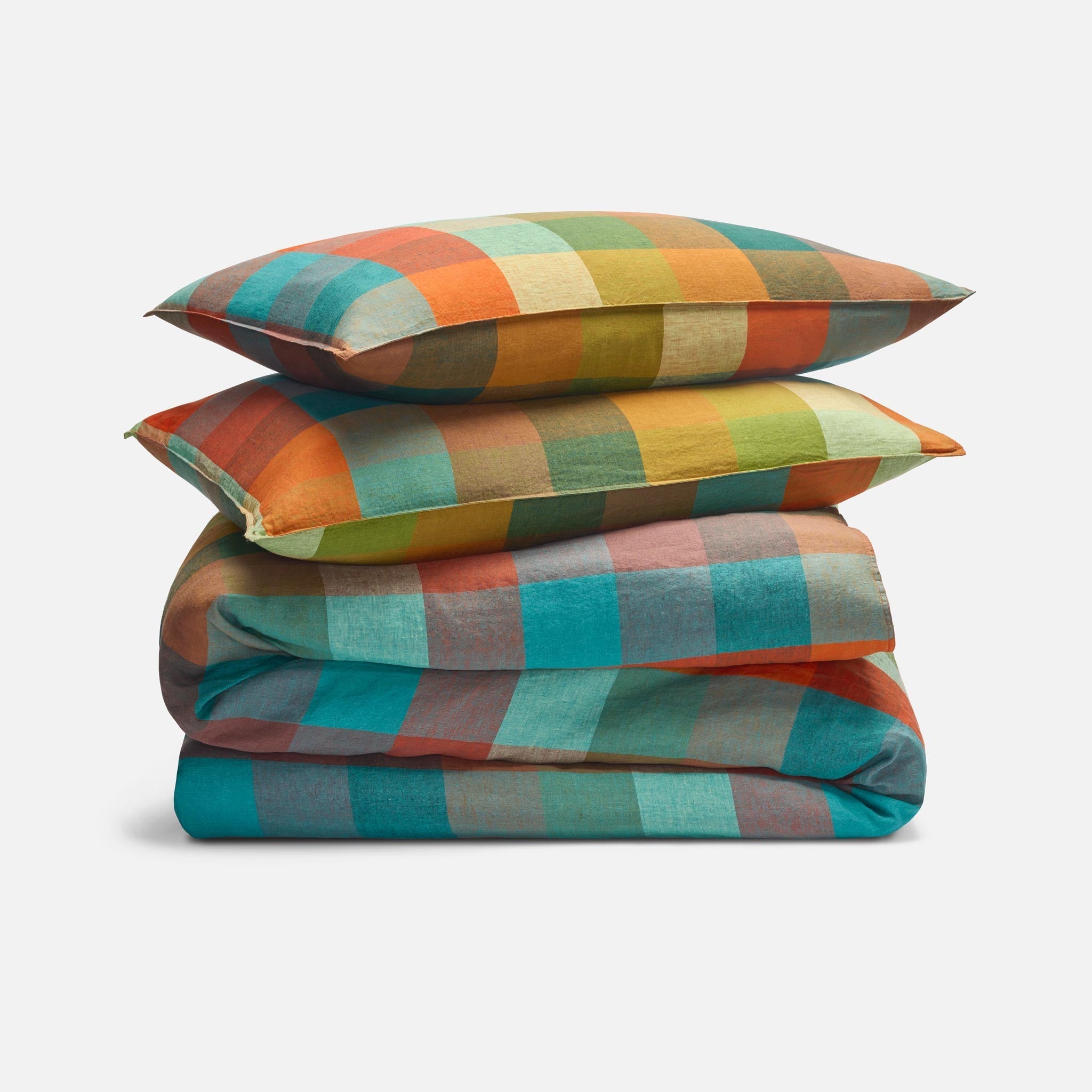 Washed European Linen Duvet Set I5