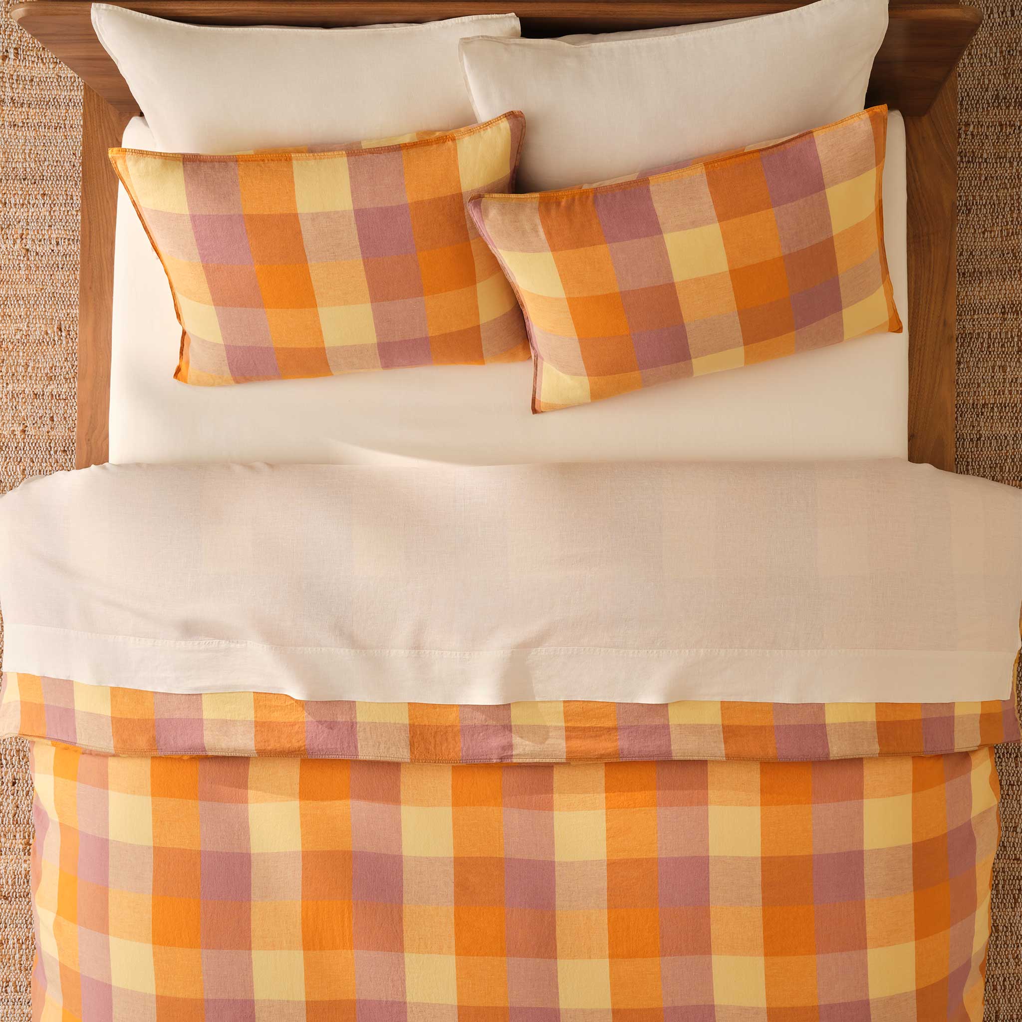 Washed European Linen Duvet Set I5