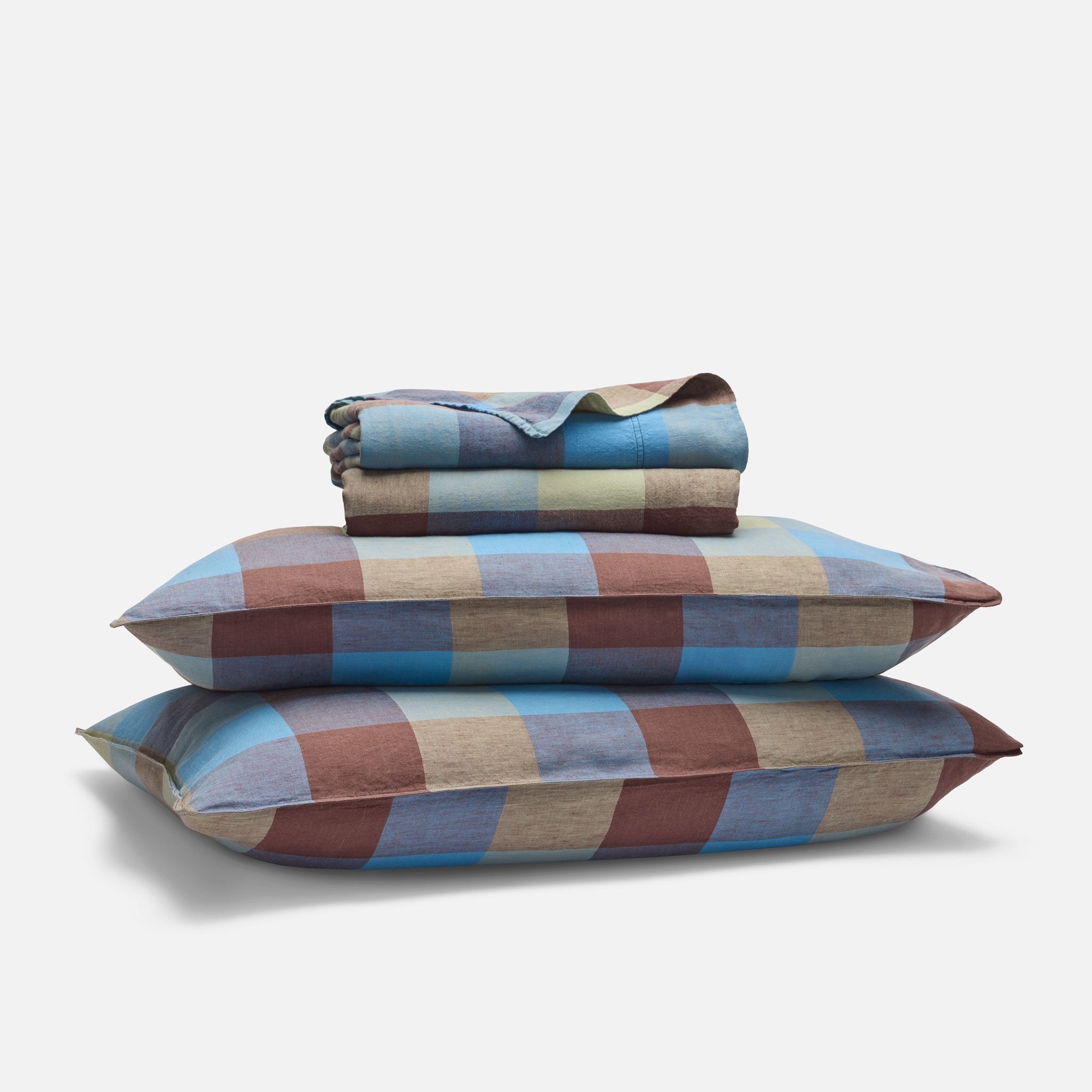 Washed European Linen Core Sheet Set L5