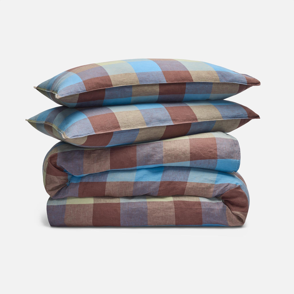 Washed European Linen Duvet Set L4