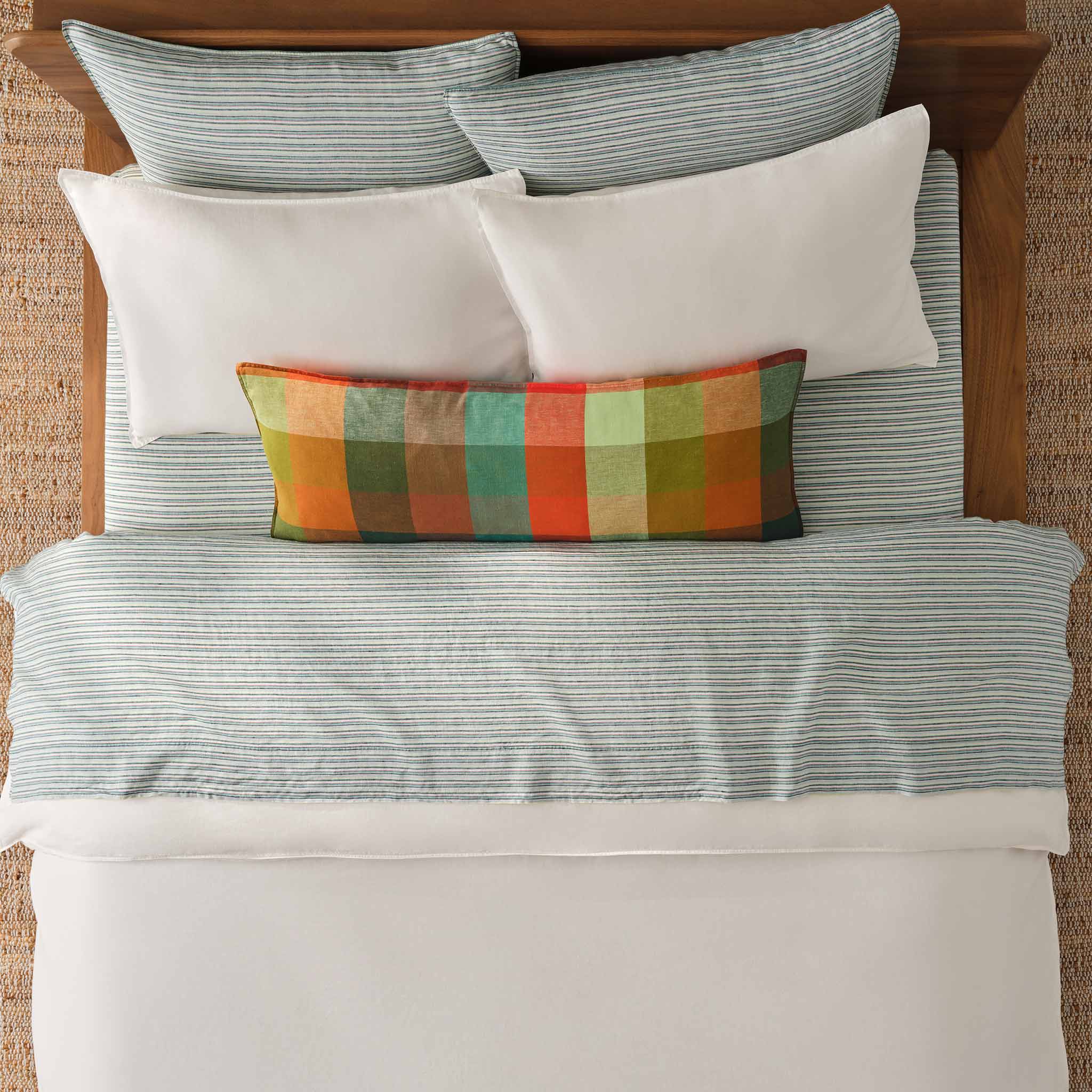 Washed European Linen Core Sheet Set L5